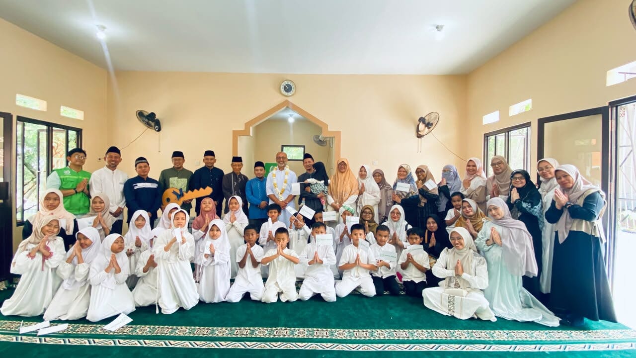Dokumentasi peresmian masjid sekolah