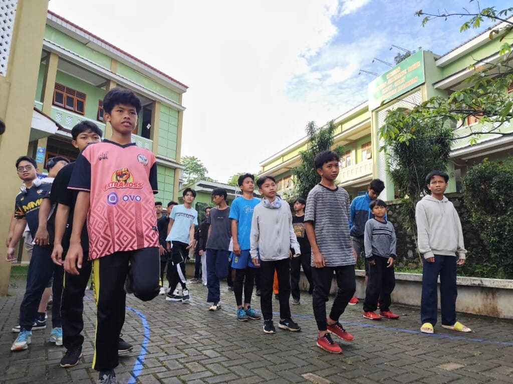 Dokumentasi aktivitas di SMPIT Insan Mandiri Arrahman