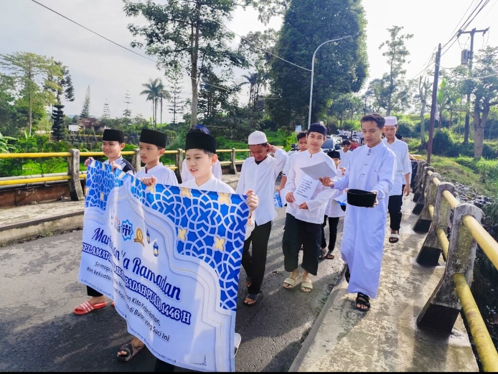 Pawai tarhib menyambut Ramadan 1446 Hijriah
